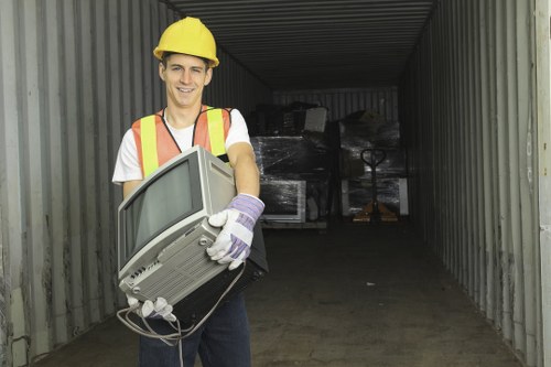 Organized and efficient furniture removal process